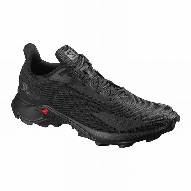 Chaussures De Trail Running Salomon Homme Noir - Salomon ALPHACROSS BLAST - France (9876-VTWOE)